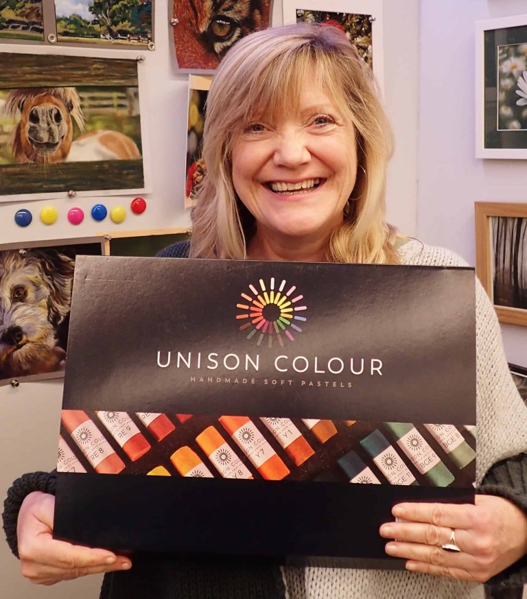 Teresa Seals Art - I only use the best quality Unison Colour pastels